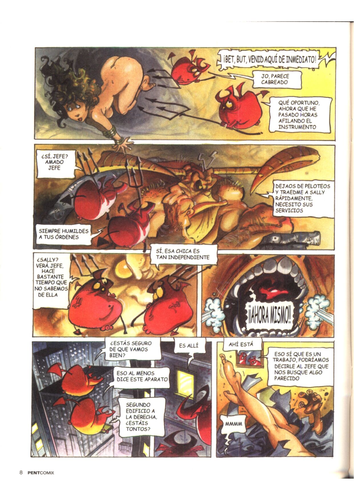 Penthouse Comix #88 page 8 full