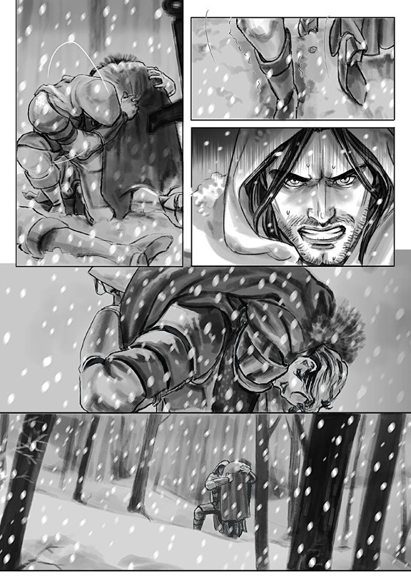 The Elduin And Donestan Chronicles - Act. 1 Lost in the Snow / Chapter 1 page 6 full