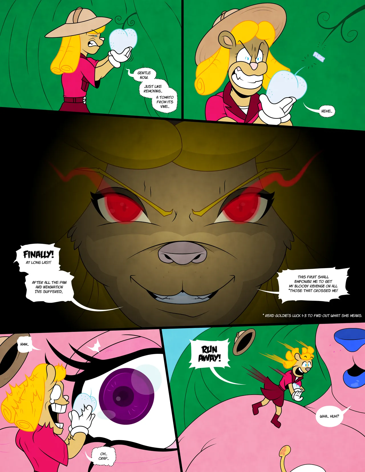 Goldie's Luck 4: "Be Berry, Berry Wary" page 4 full