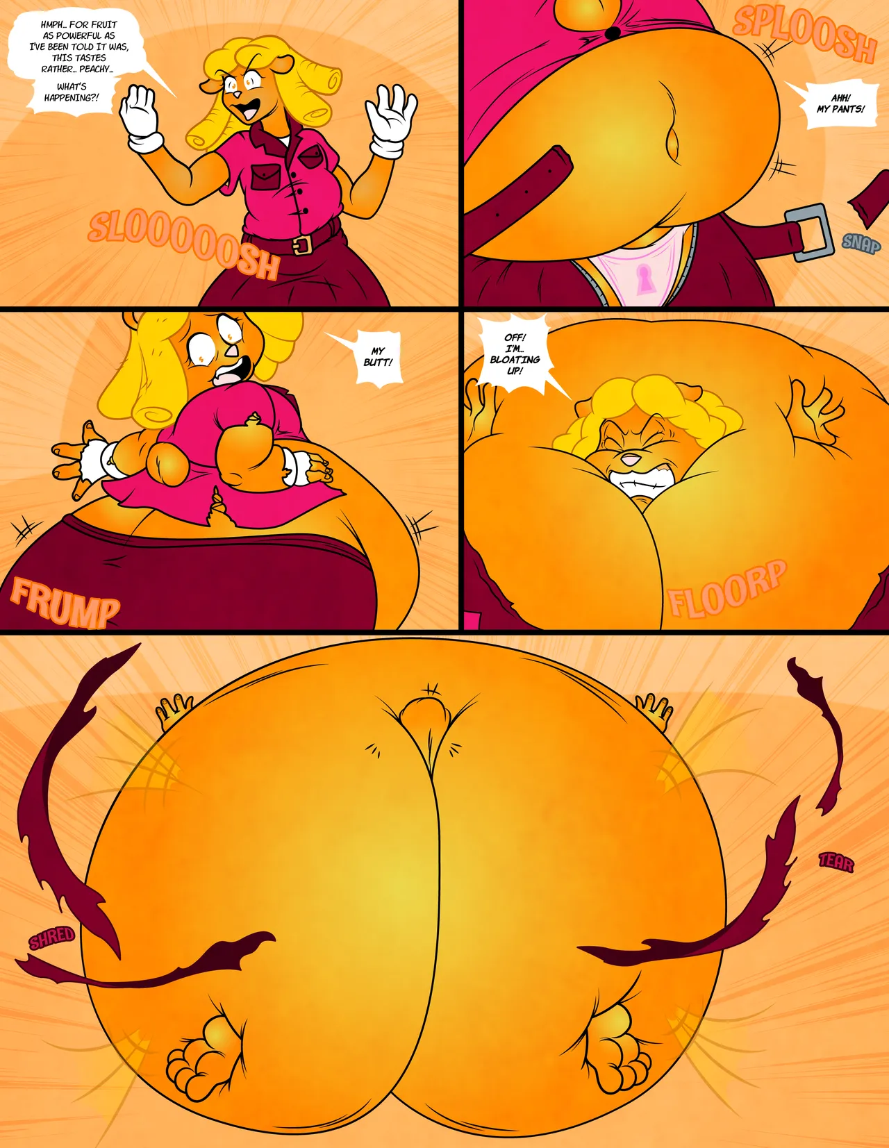 Goldie's Luck 4: "Be Berry, Berry Wary" page 6 full