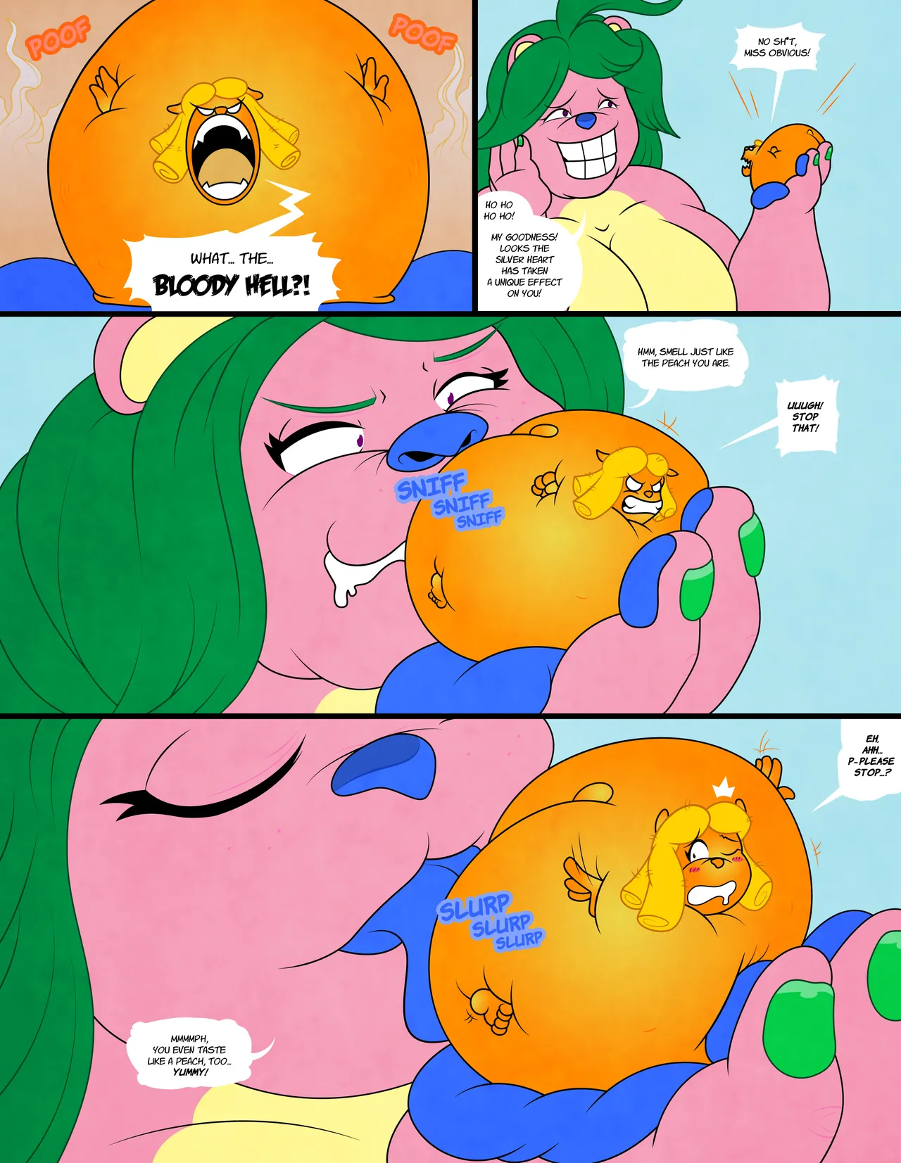 Goldie's Luck 4: "Be Berry, Berry Wary" page 7 full