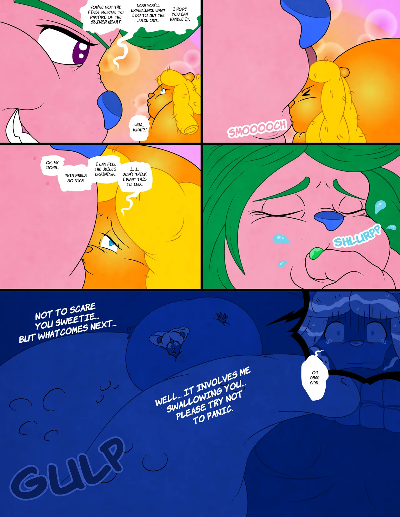 Goldie's Luck 4: "Be Berry, Berry Wary" page 8 full
