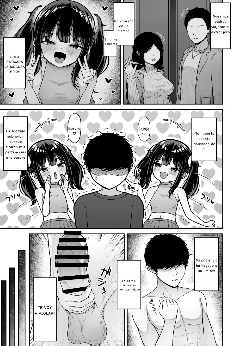 Uchi no Mesugaki Imouto wa Sunao janai | La Mocosa de Mi Cuñada no es Honesta page 9 full