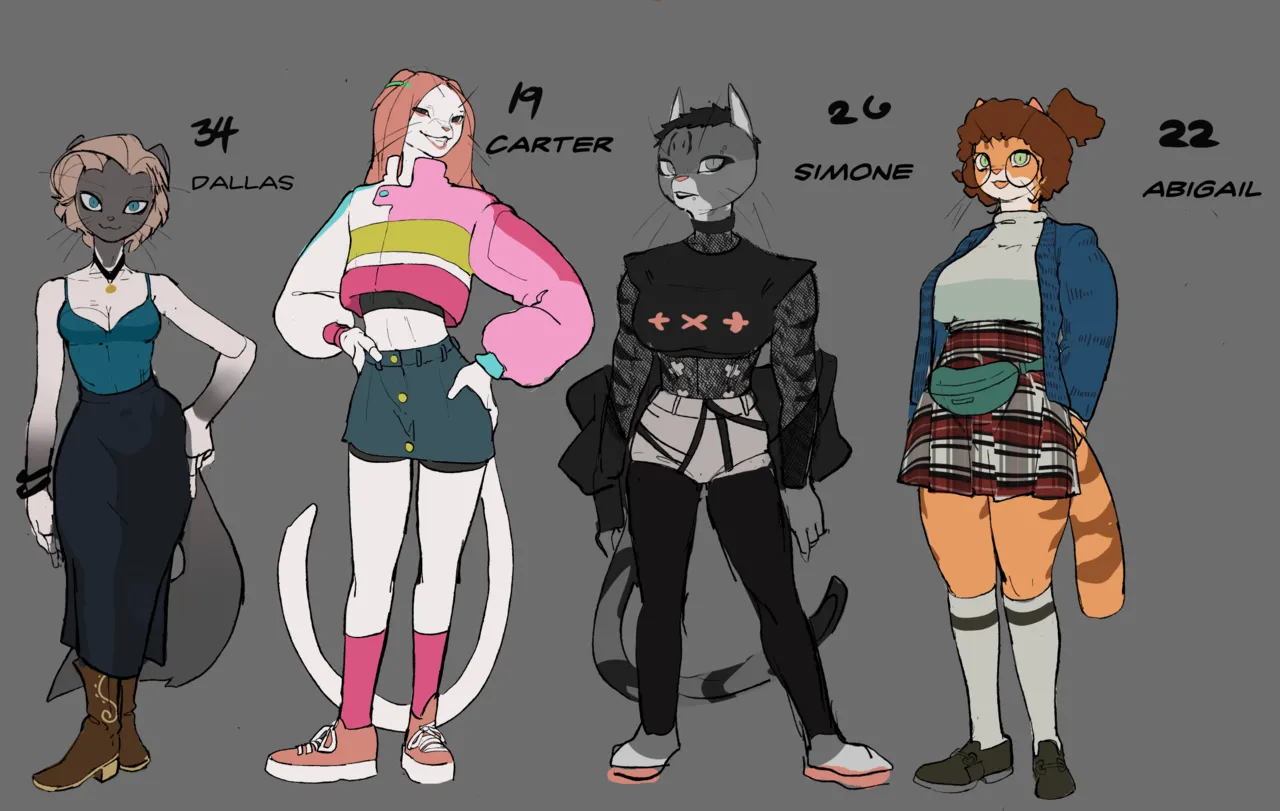 Catgirl Salon page 1 full