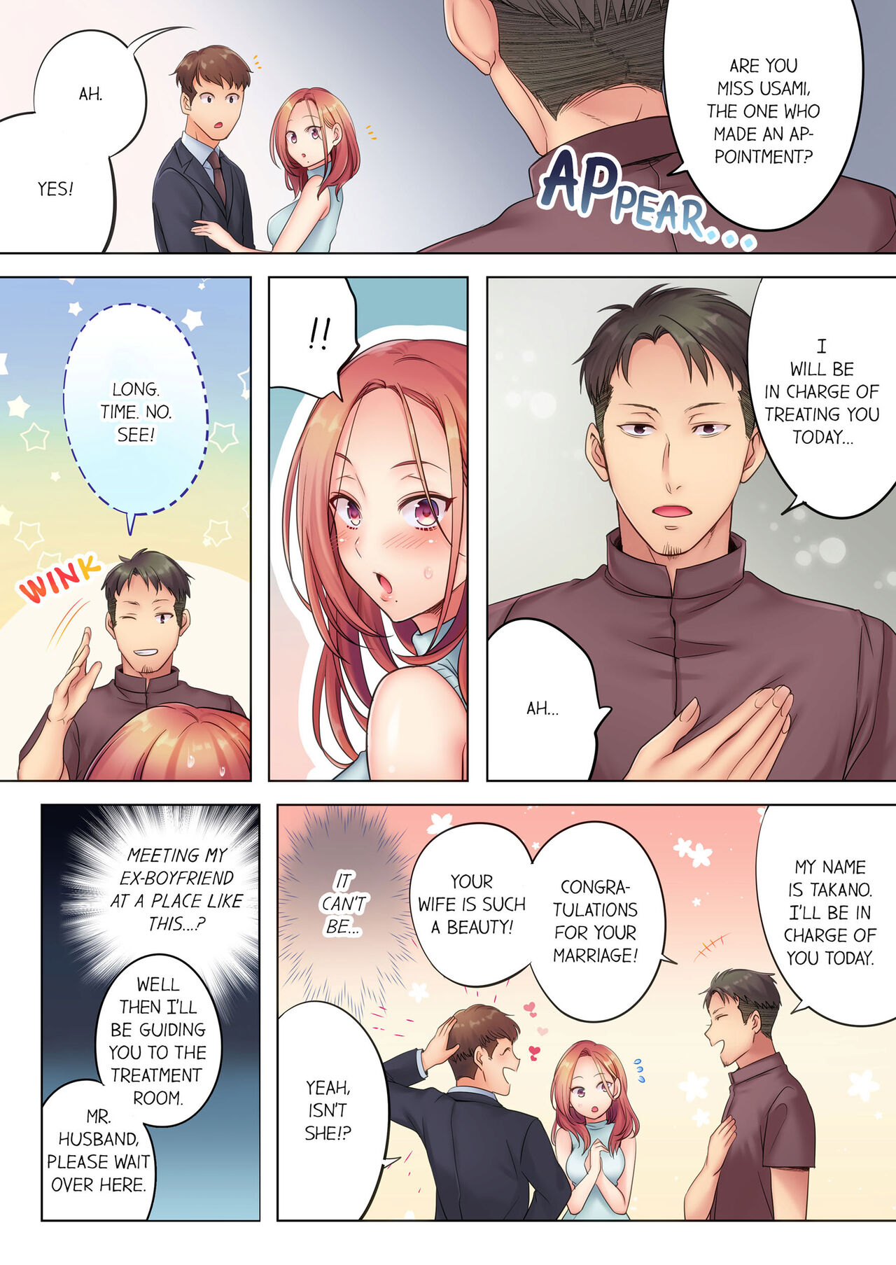Netori Esthe de, Konya, Tsuma ga.... | I Can't Resist His Massage! Cheating in Front of My Husband's Eyes Vol. 1-15 page 3 full