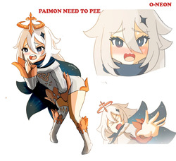 Paimon need to pee