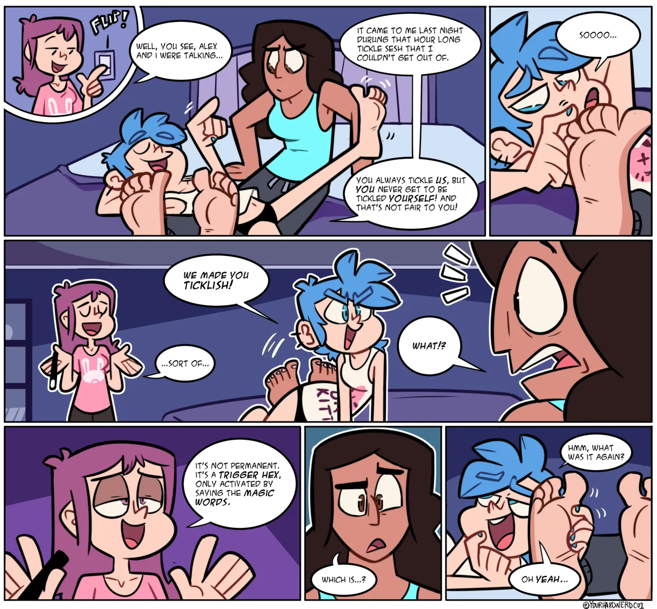 Yourhardnerdcollectr - Rhea the Lee page 2 full