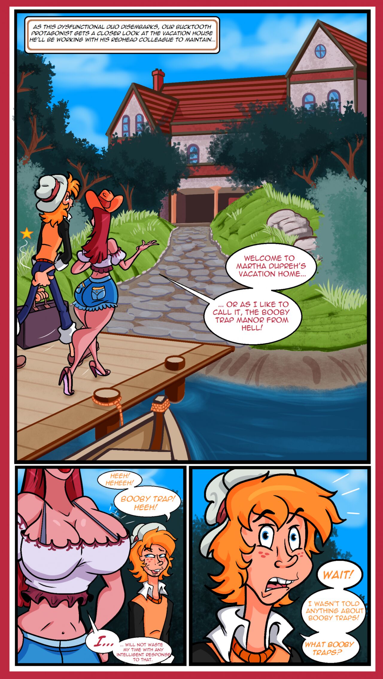 Johnny and Marshie - A House of Boobs page 8 full