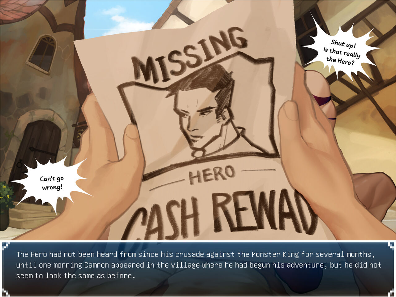 The Missing Hero page 1 full