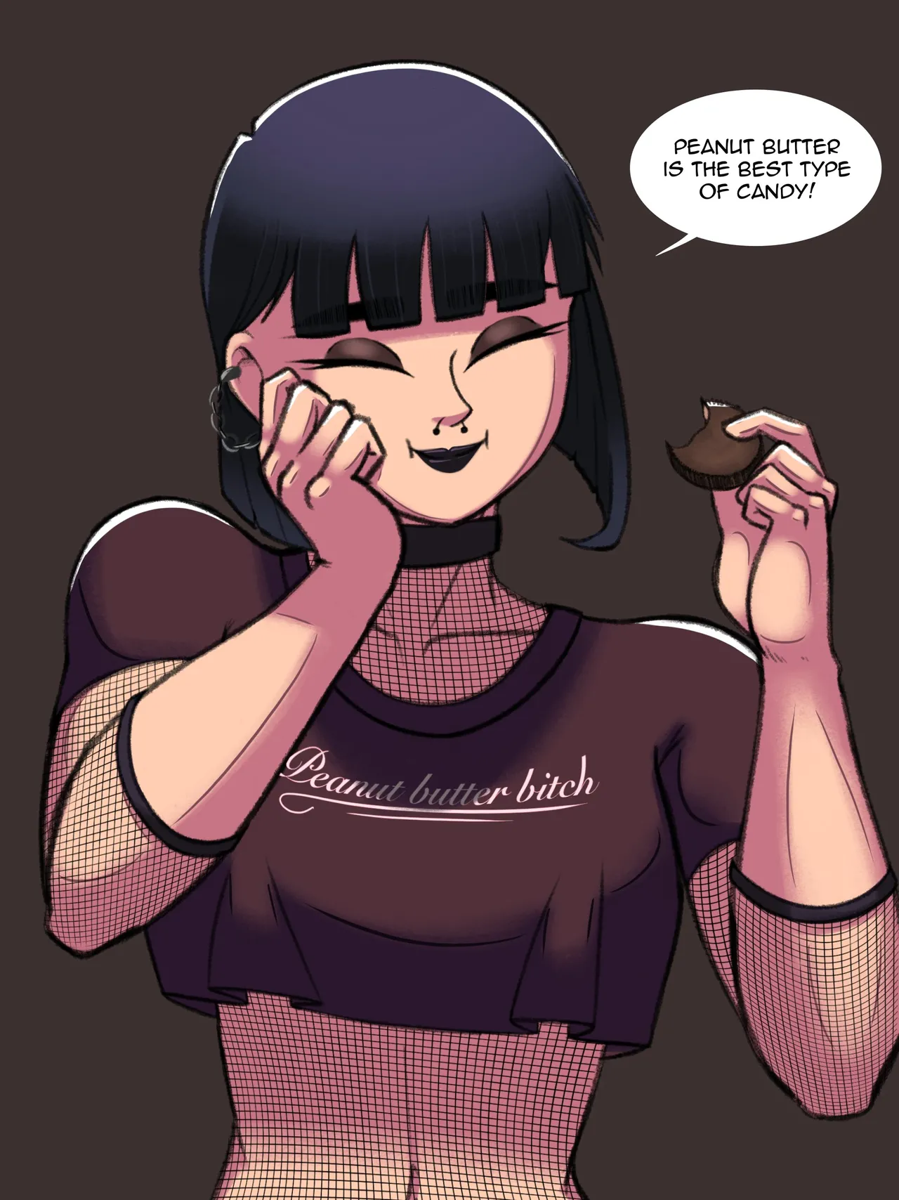 Goth Girl Evelynn page 7 full