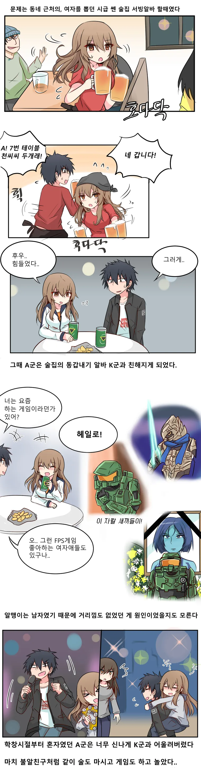 단걸 먹으면 여자가 되는 만화    단걸 먹으면 여자가 되는 만화|작성자 사이버데몬3 page 4 full