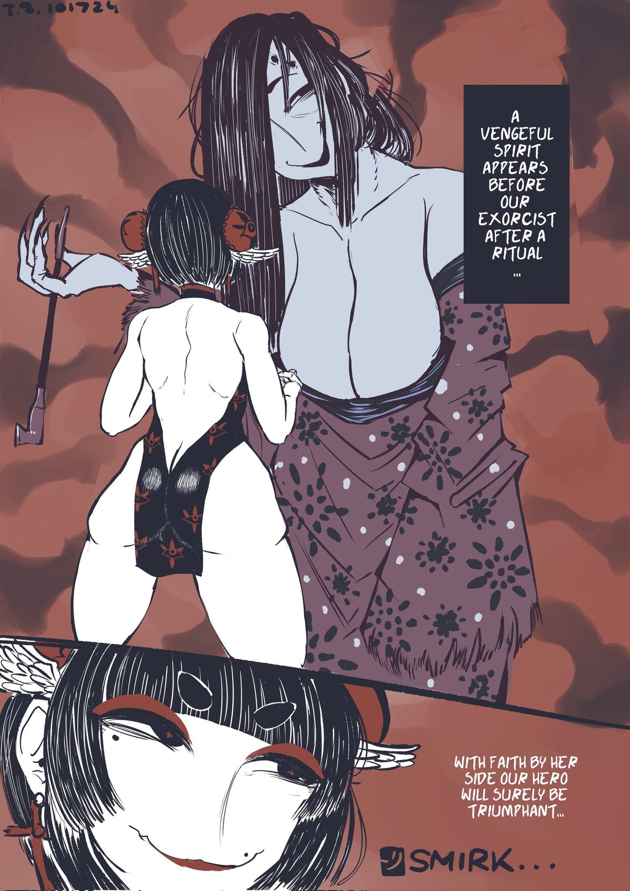 The Erotic Exorcist page 9 full