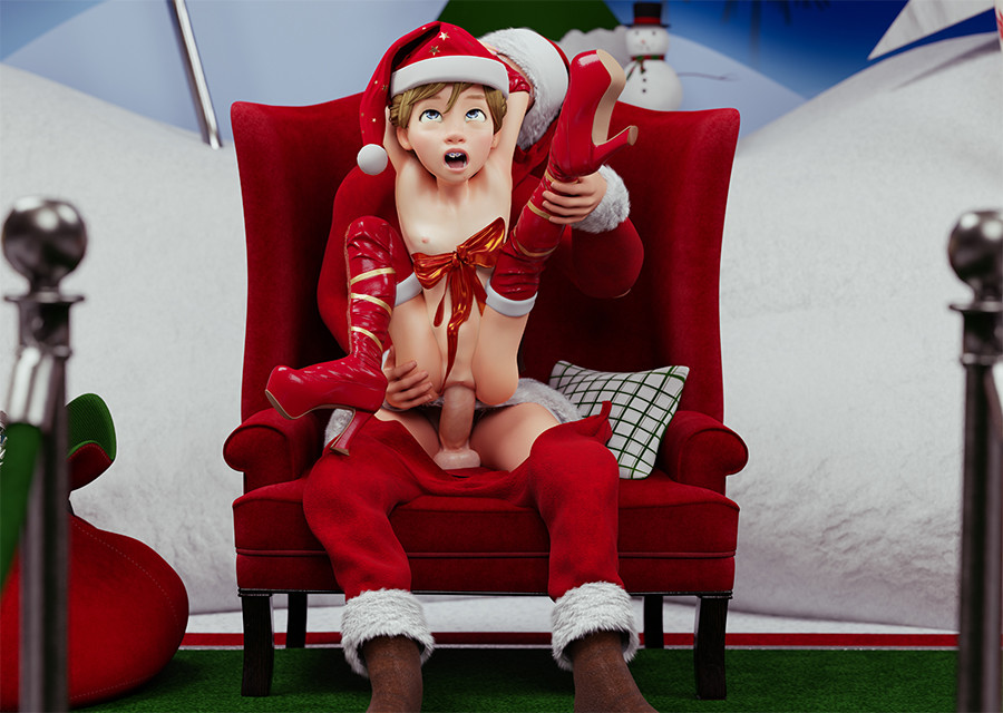 Sitting On Santa Claus' Lap page 3 full