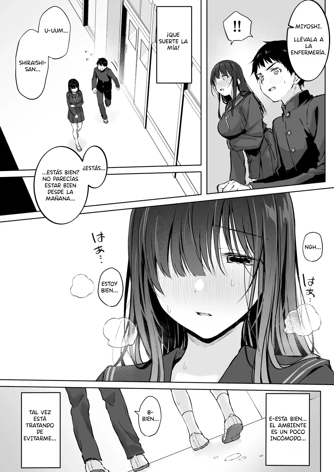 Dosukebe Bishoujo JK to Hokenshitsu Ecchi. | Sexo en la Enfermería con una Hermosa JK Pervertida page 10 full