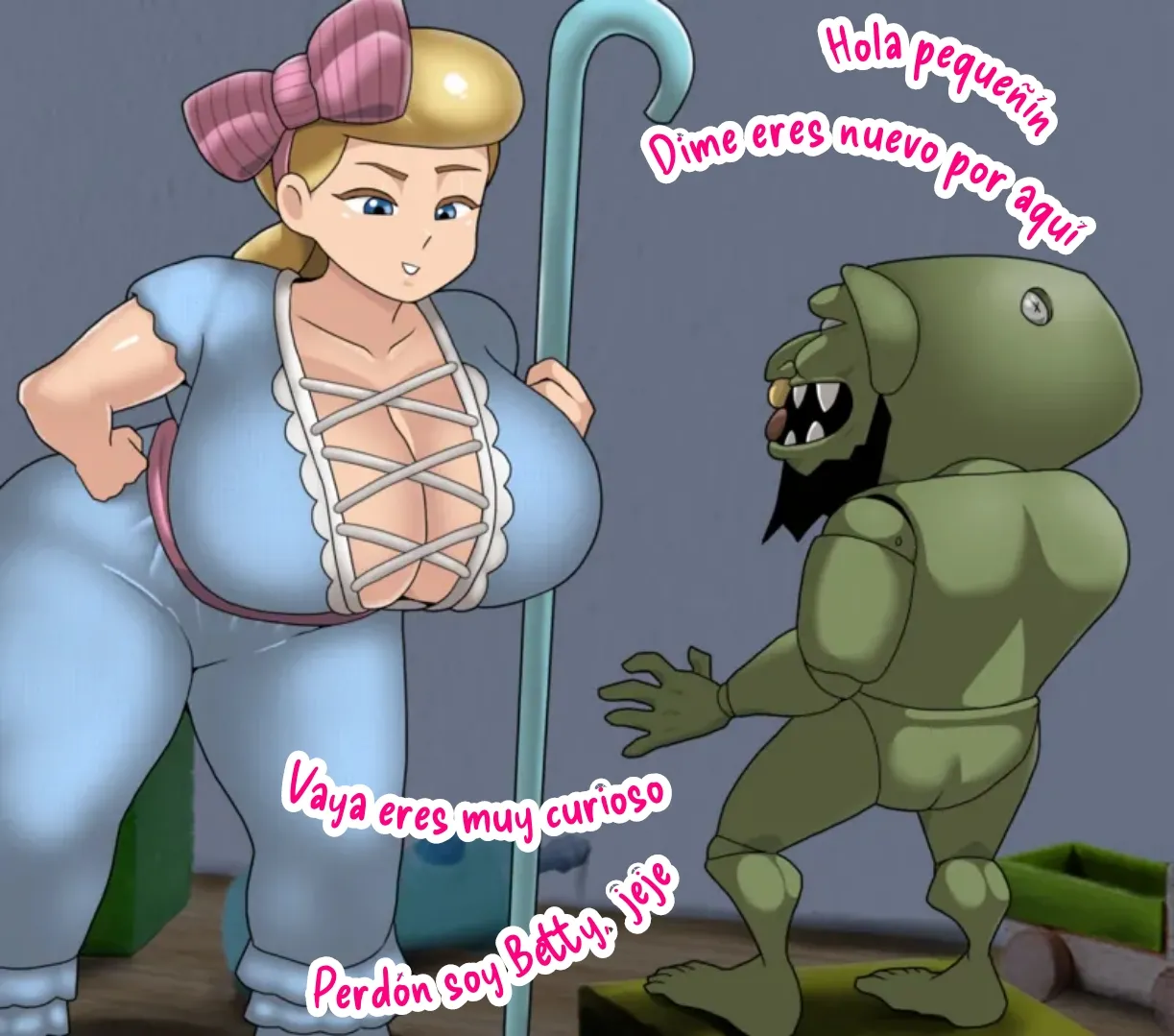 Toy Story -|Betty infiel| page 1 full