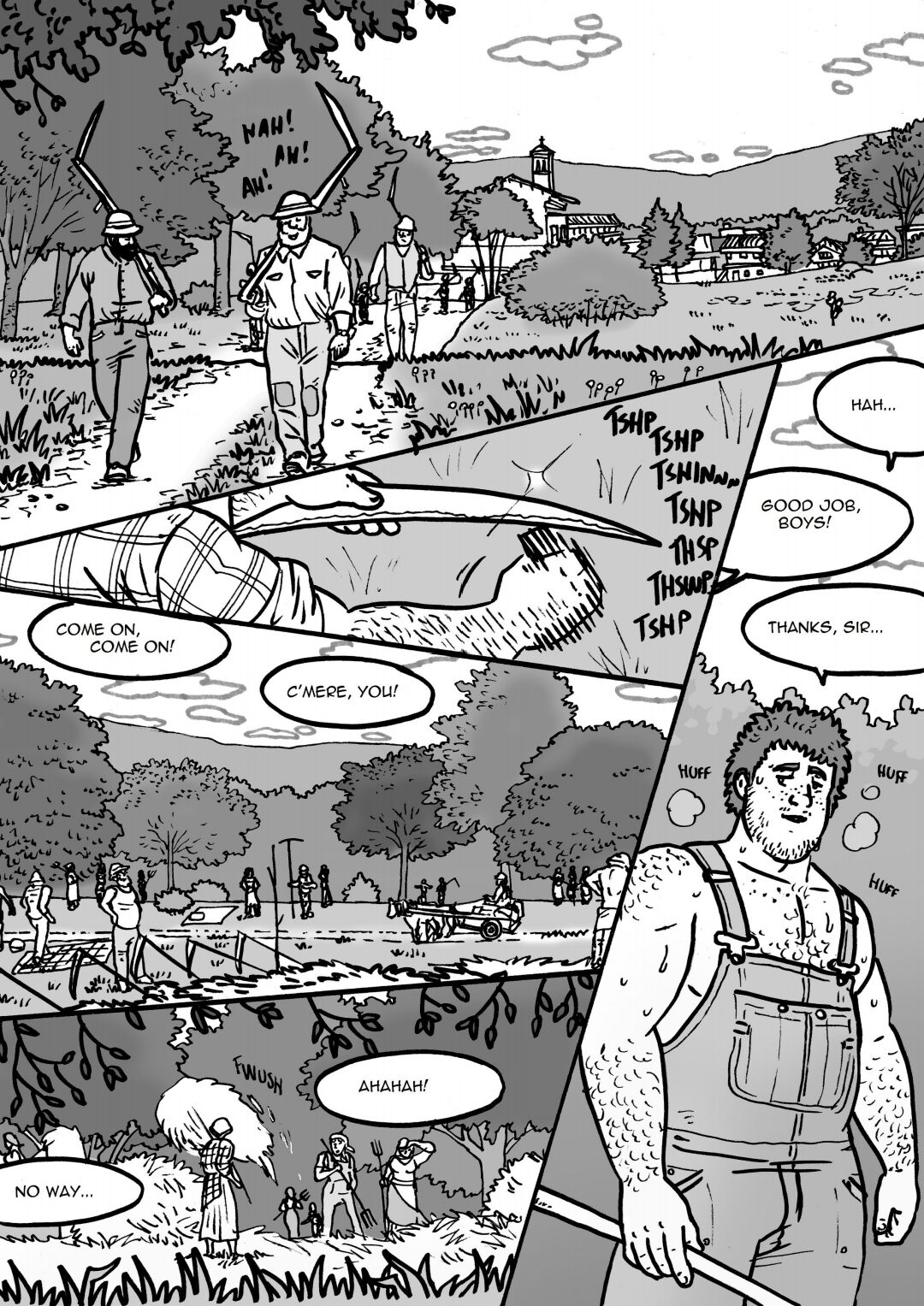 Haymaking page 1 full