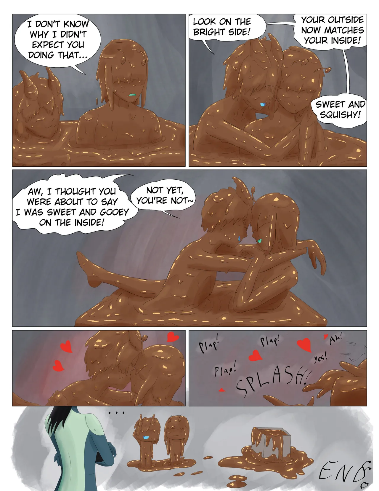 Sticky Sweet Love: Chocolate Coded Aliens page 5 full