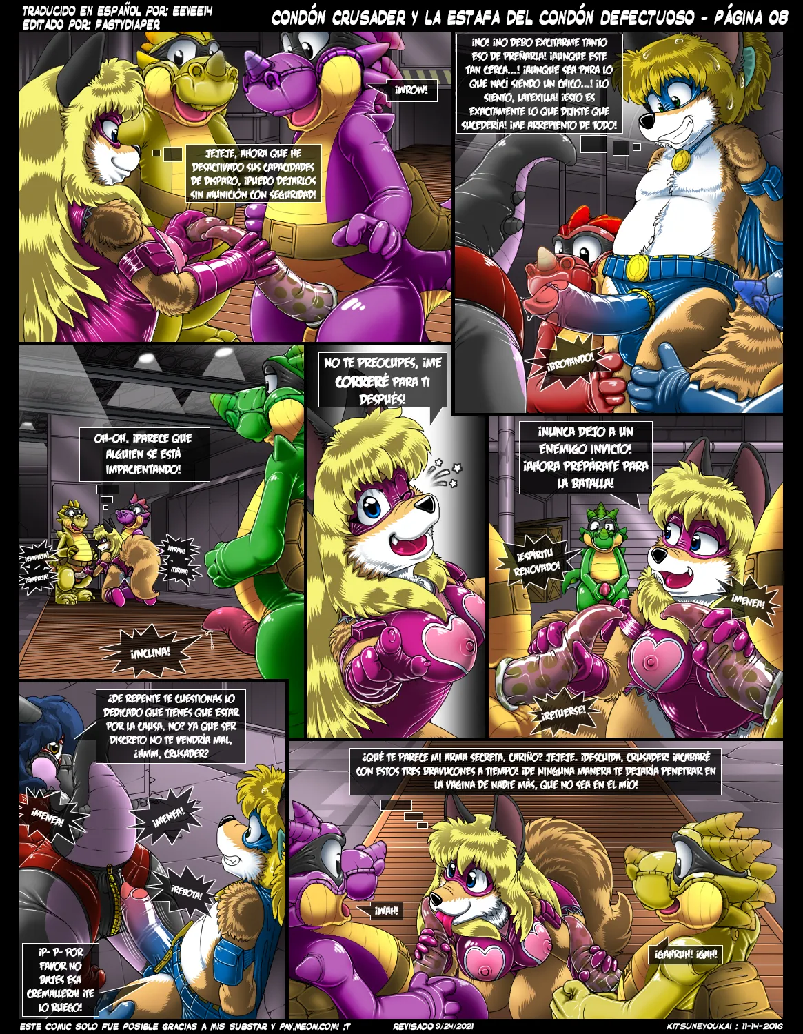 Condon Crusader Vol 1 - y La Estafa del Condon Defectuoso page 8 full