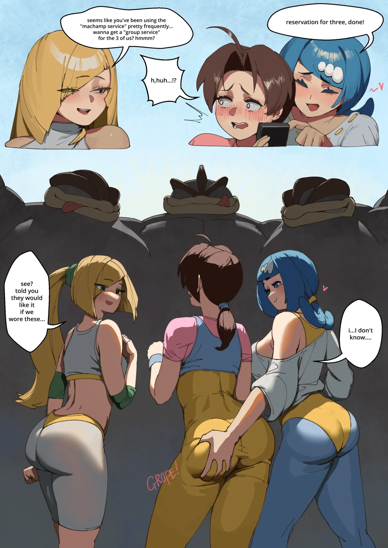 3 pokemoms get machamp services page 1 full