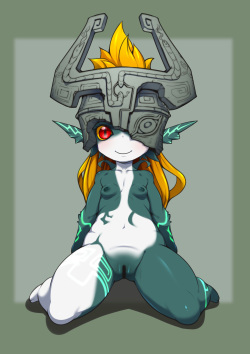 Midna's breasts are getting bigger