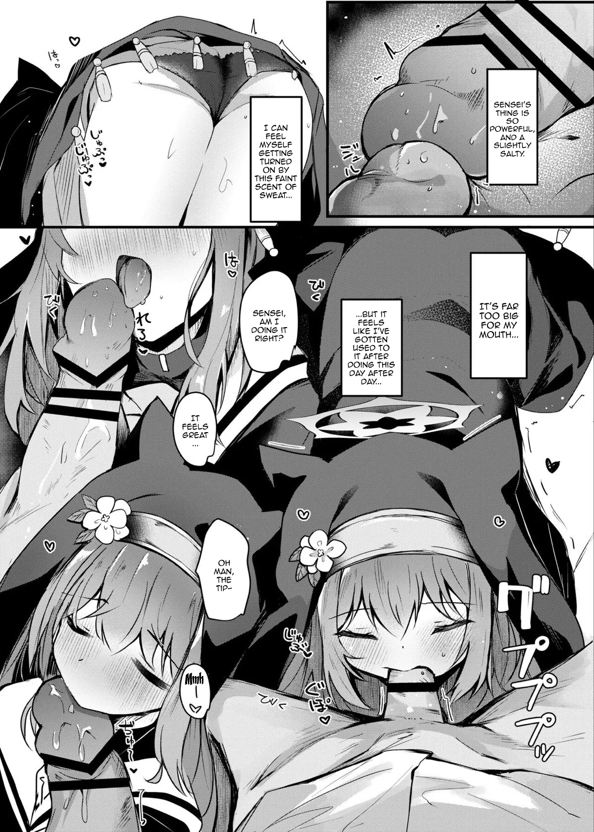 Mari to Okuchi Ecchi / Oral Sex With Mari page 8 full