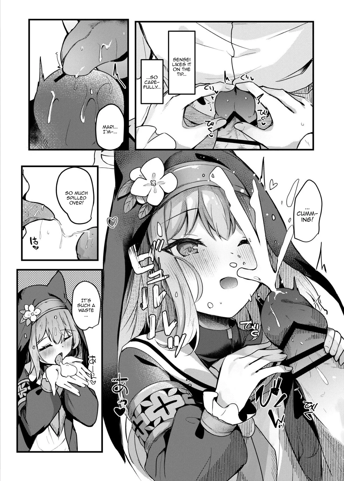 Mari to Okuchi Ecchi / Oral Sex With Mari page 9 full
