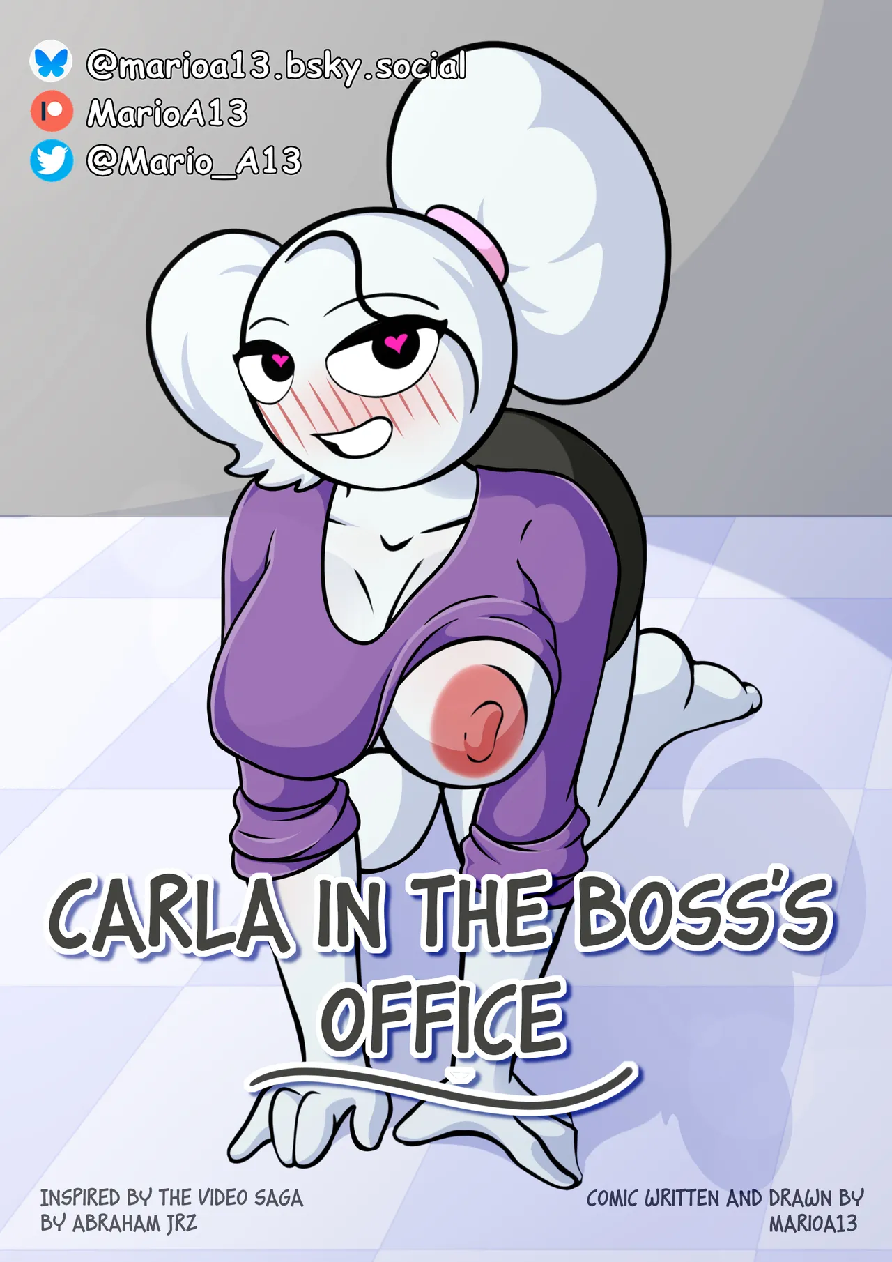 Carla in the boss's office page 1 full