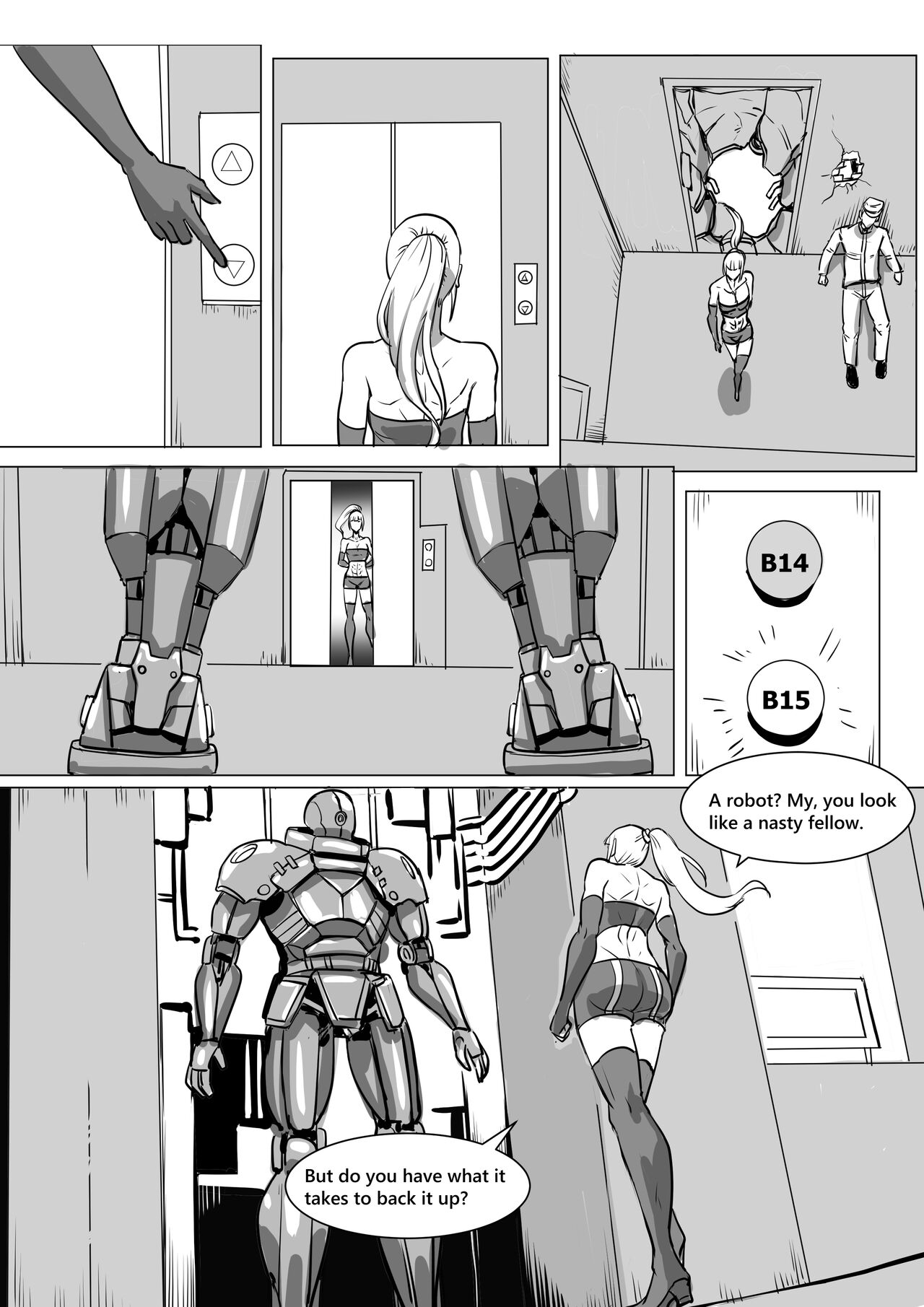 Short story  - uncensored page 3 full