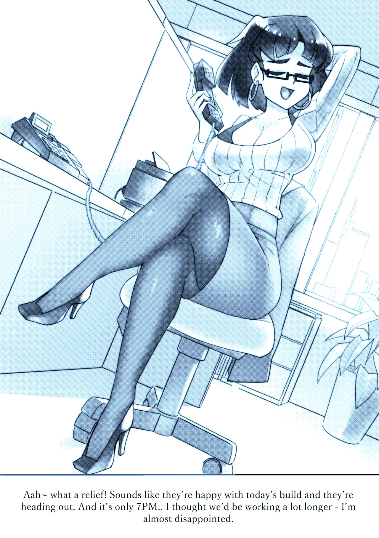 Office Ladies: Eri Takayama & Miho page 8 full