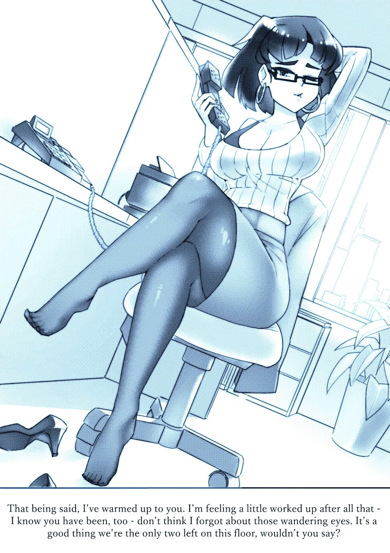 Office Ladies: Eri Takayama & Miho page 9 full