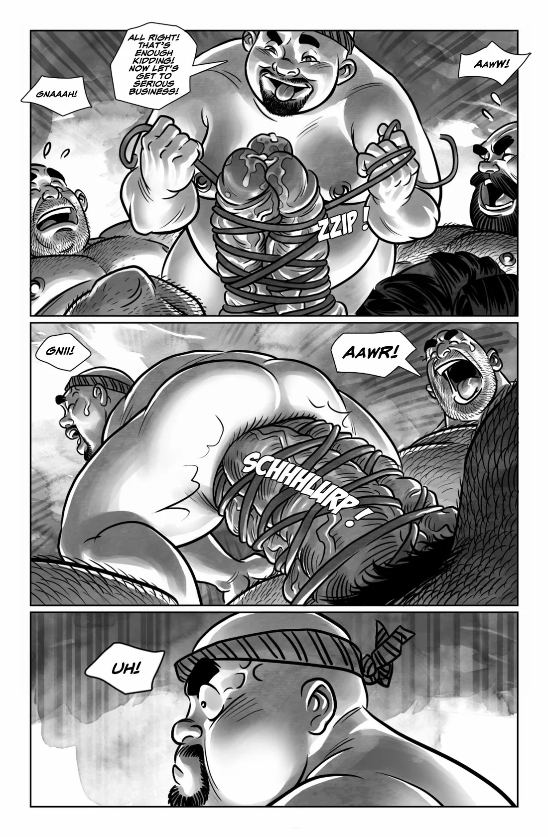 3 stooges in the Edo era – Onsen page 9 full