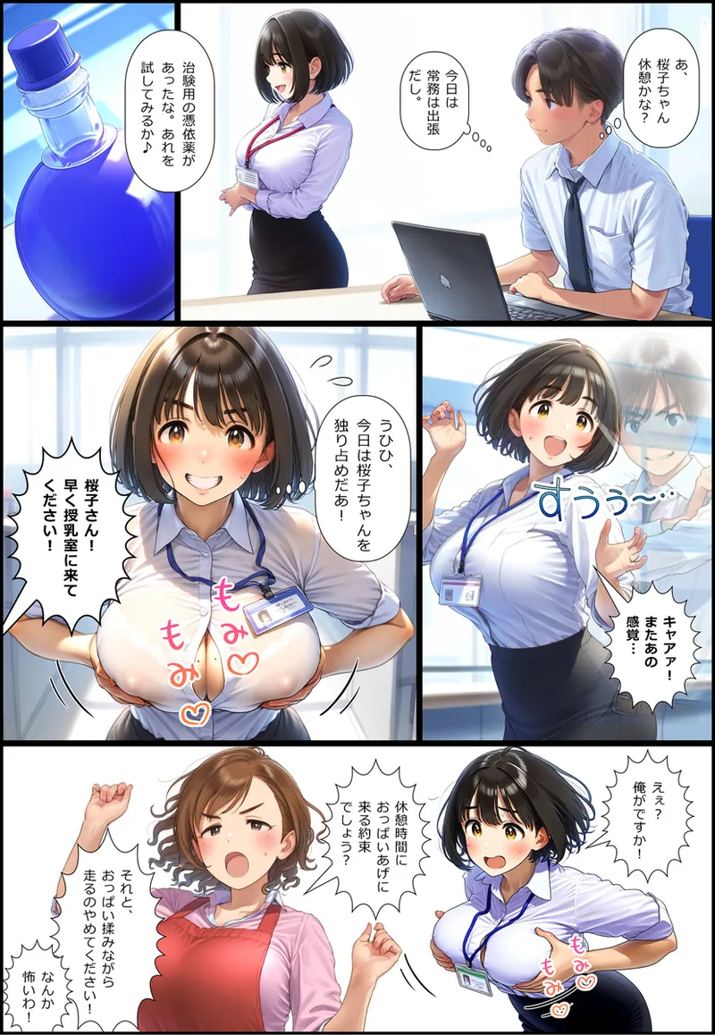 社員の母乳 page 2 full