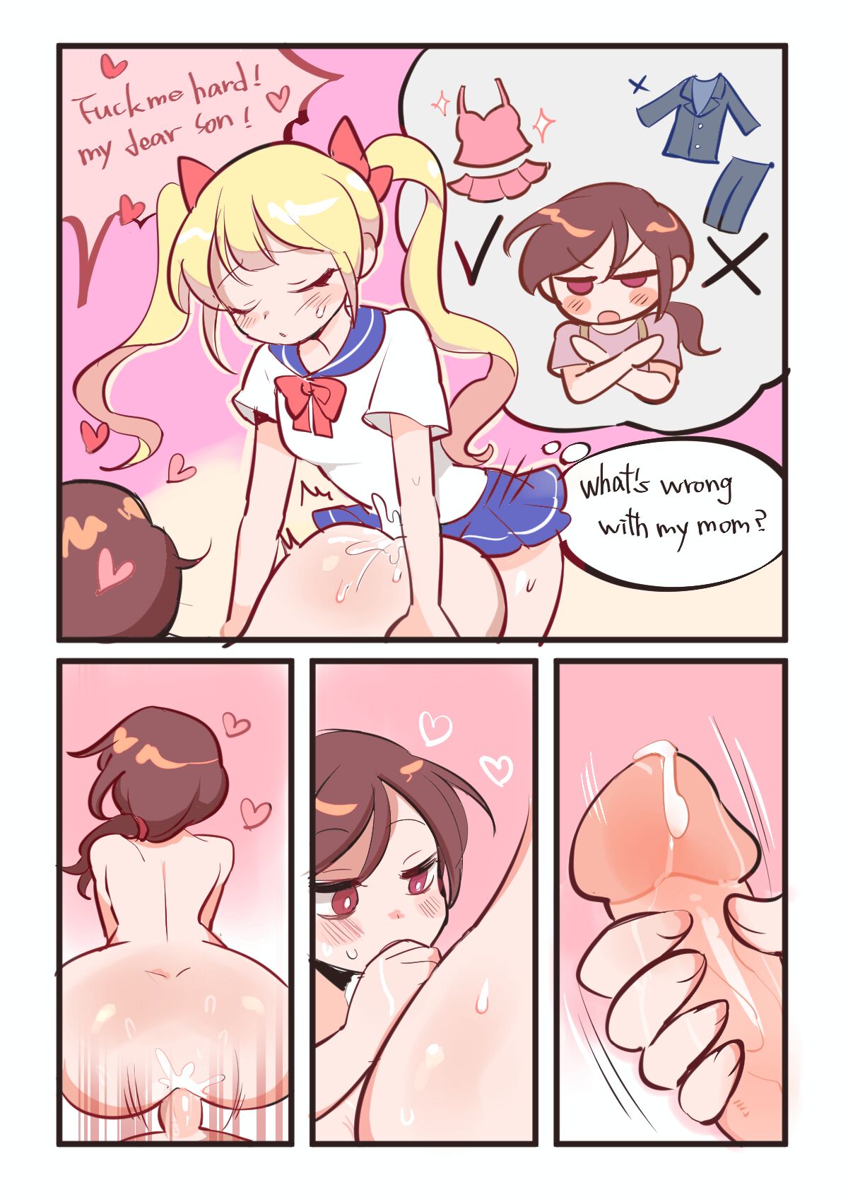 Mother and son 02 / 性福母子 02 page 2 full