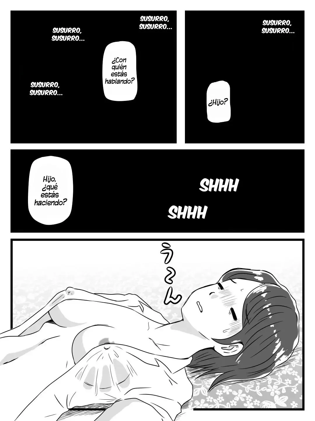 Neteiru Aida ni Musuko ga Sounyuu Shite Kita | Mientras Dormía, Mi Hijo Me Penetró page 6 full