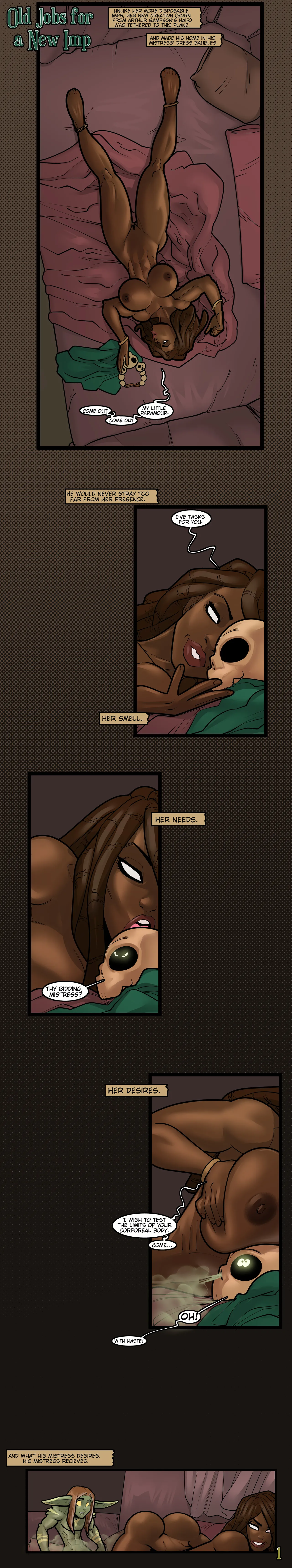 Hero Tales Comics - Old Jobs For A New Imp page 3 full
