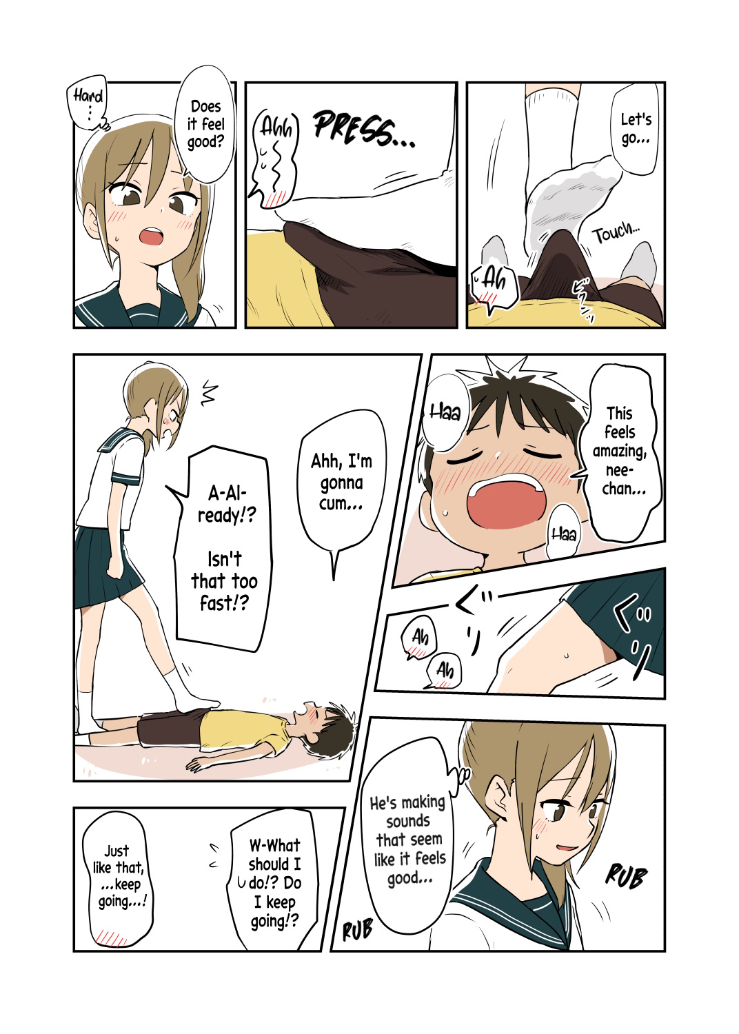 Older Sister Who Seems About To Fall In Love page 4 full