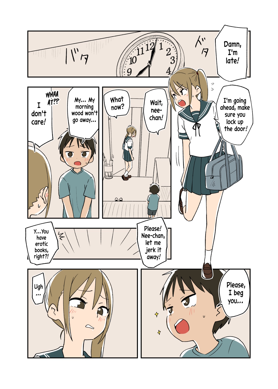 Older Sister Who Seems About To Fall In Love page 9 full