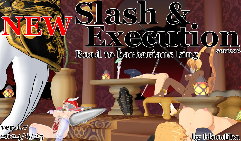 NEW Slash & Execution Series 4 ~ Road to Barbarians King ~ page 1 full