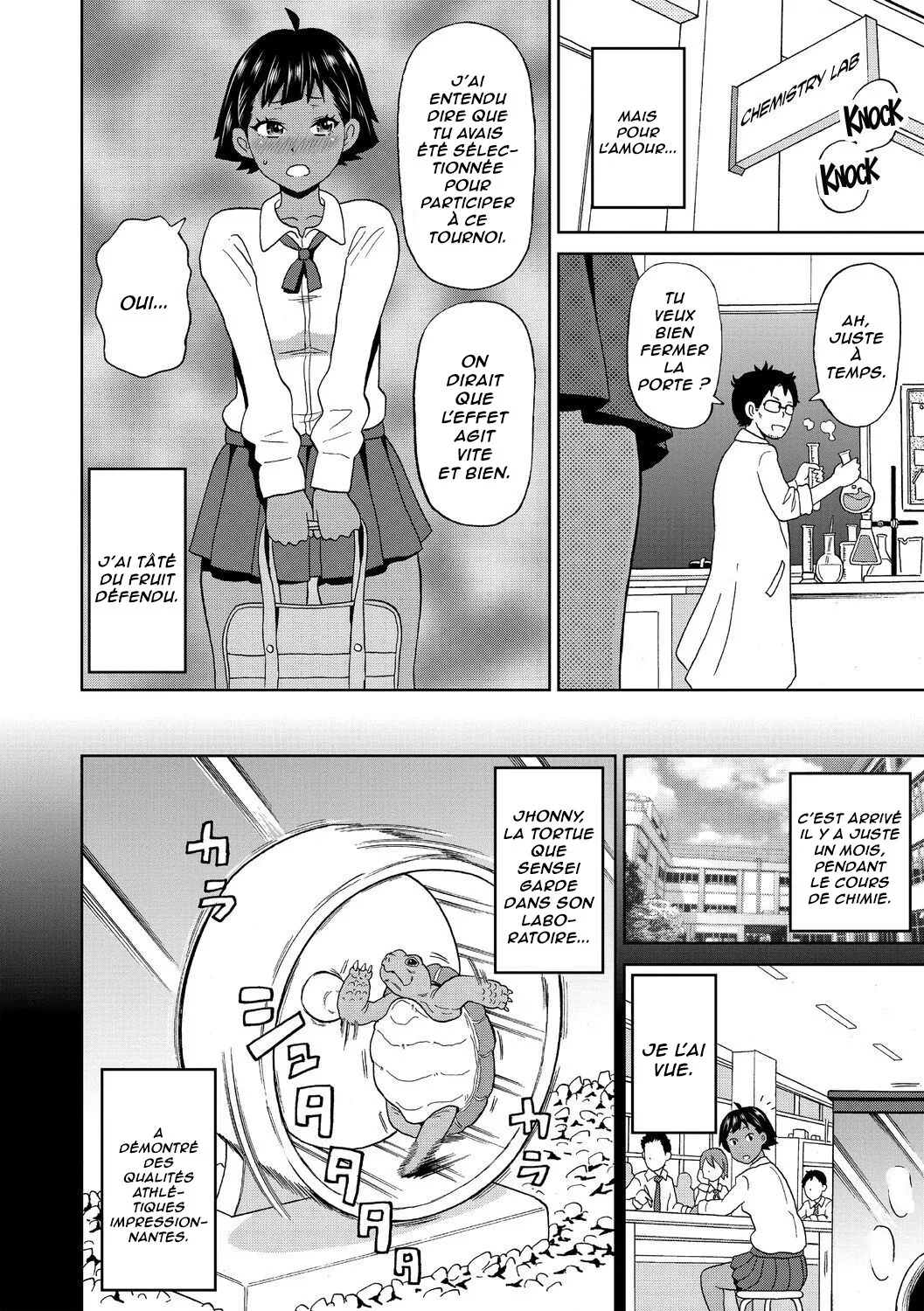 Hikentai A Ko | Sujet d'examen : Mlle A page 2 full