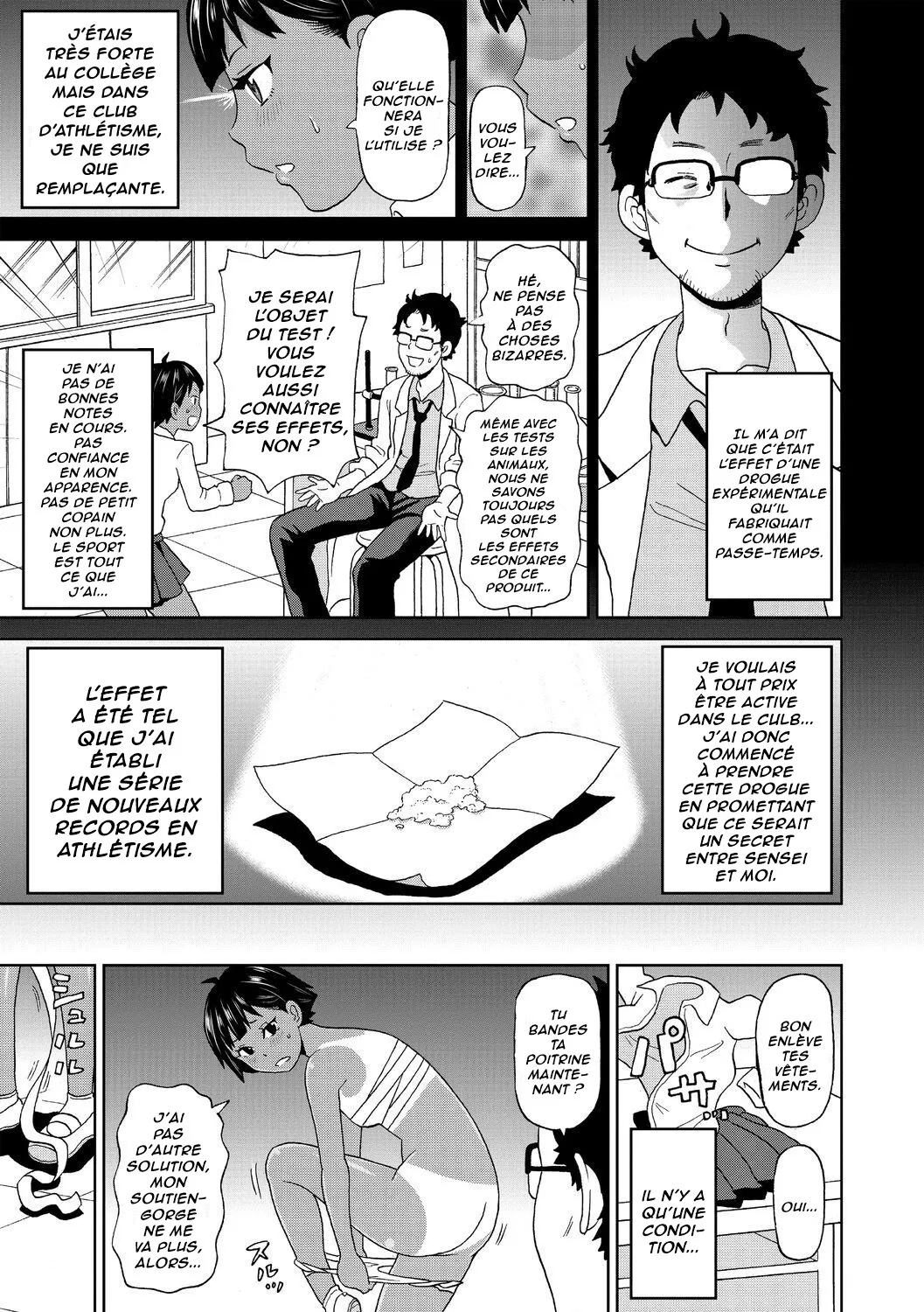 Hikentai A Ko | Sujet d'examen : Mlle A page 3 full