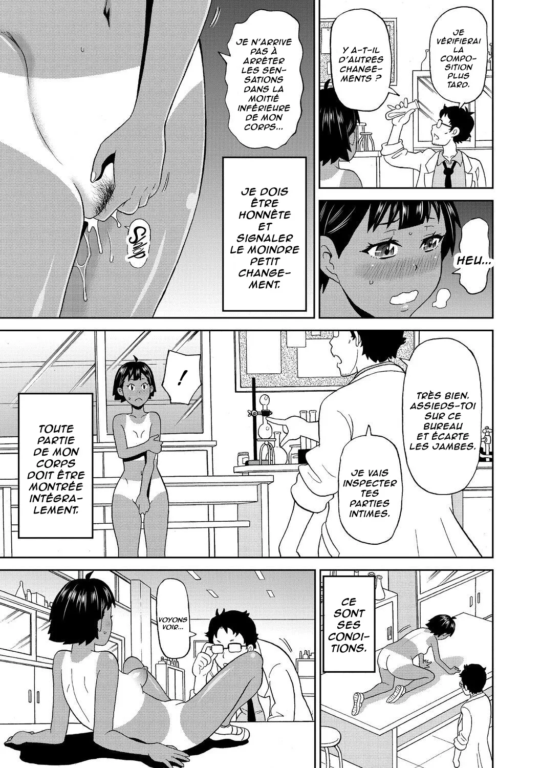 Hikentai A Ko | Sujet d'examen : Mlle A page 5 full