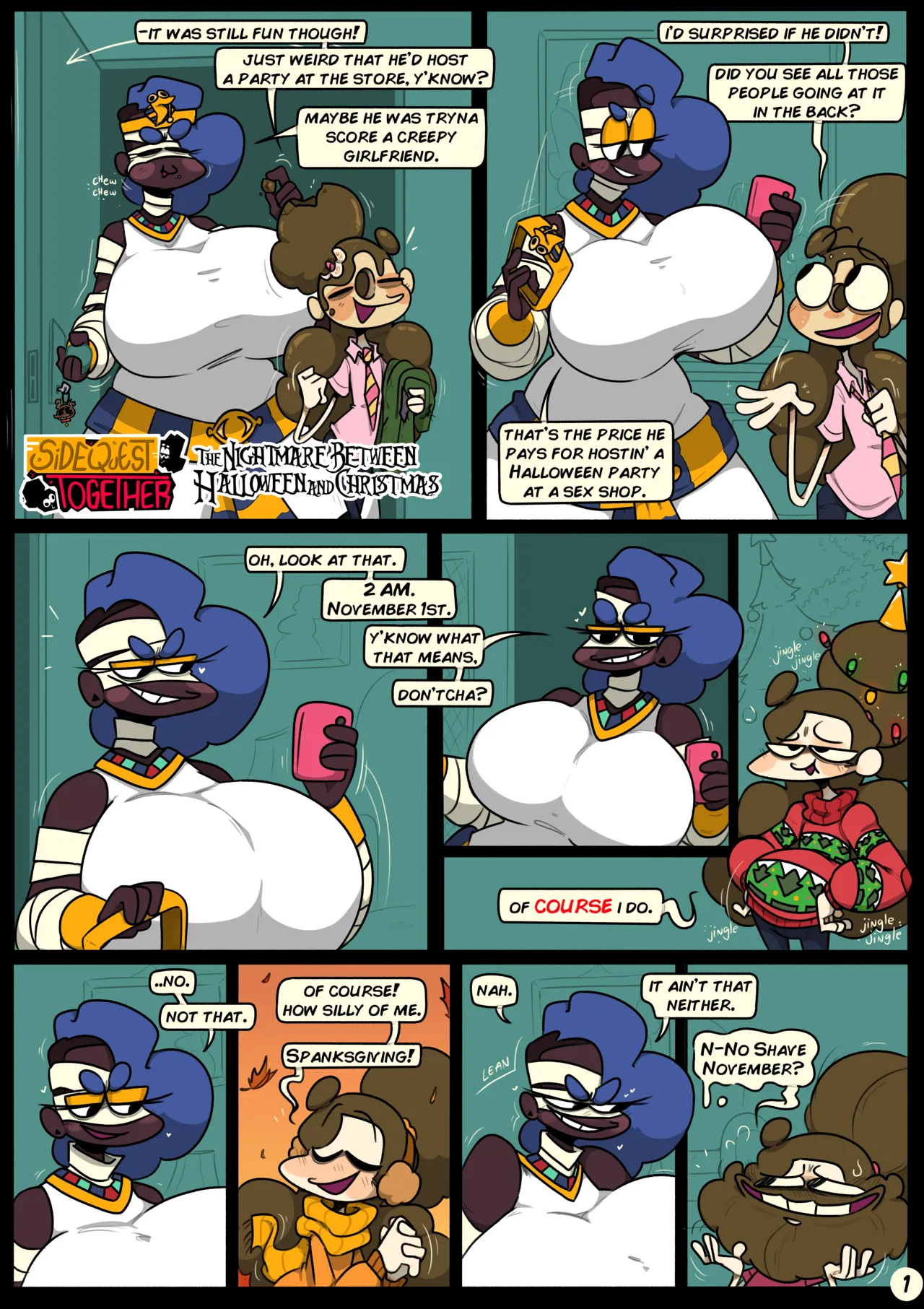 SideQuest Together: The Nightmare Between Halloween and Christmas page 3 full