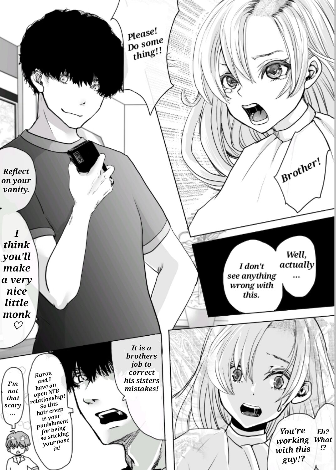 髪を切る漫画 page 9 full