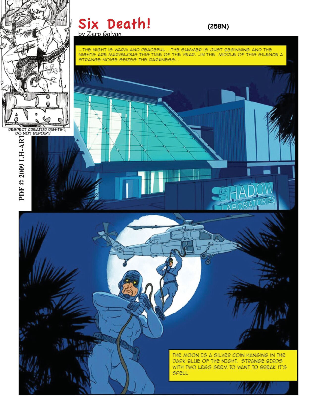 Six Death Part 1 page 1 full
