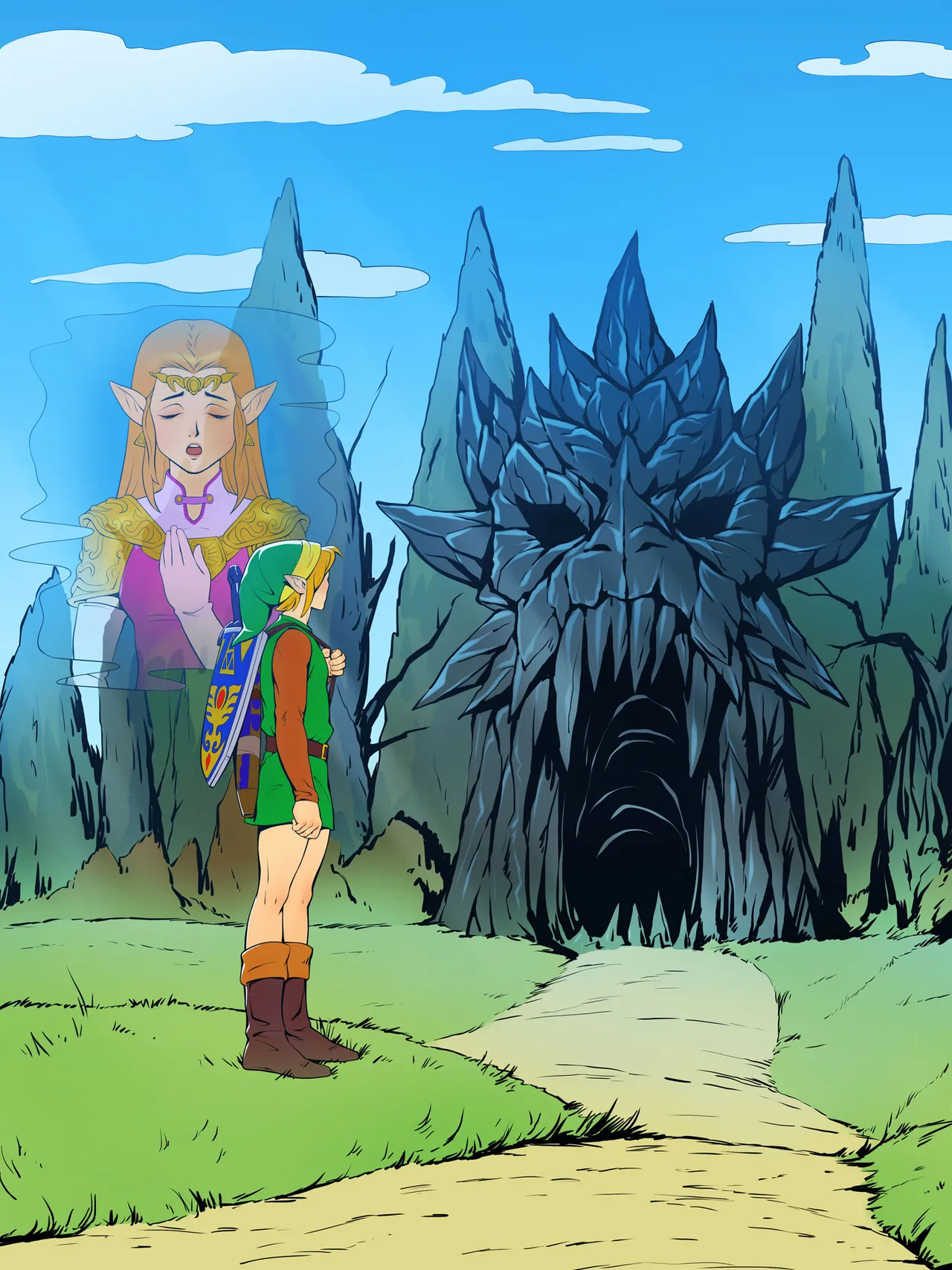 Link Encounters A LikeLike page 1 full