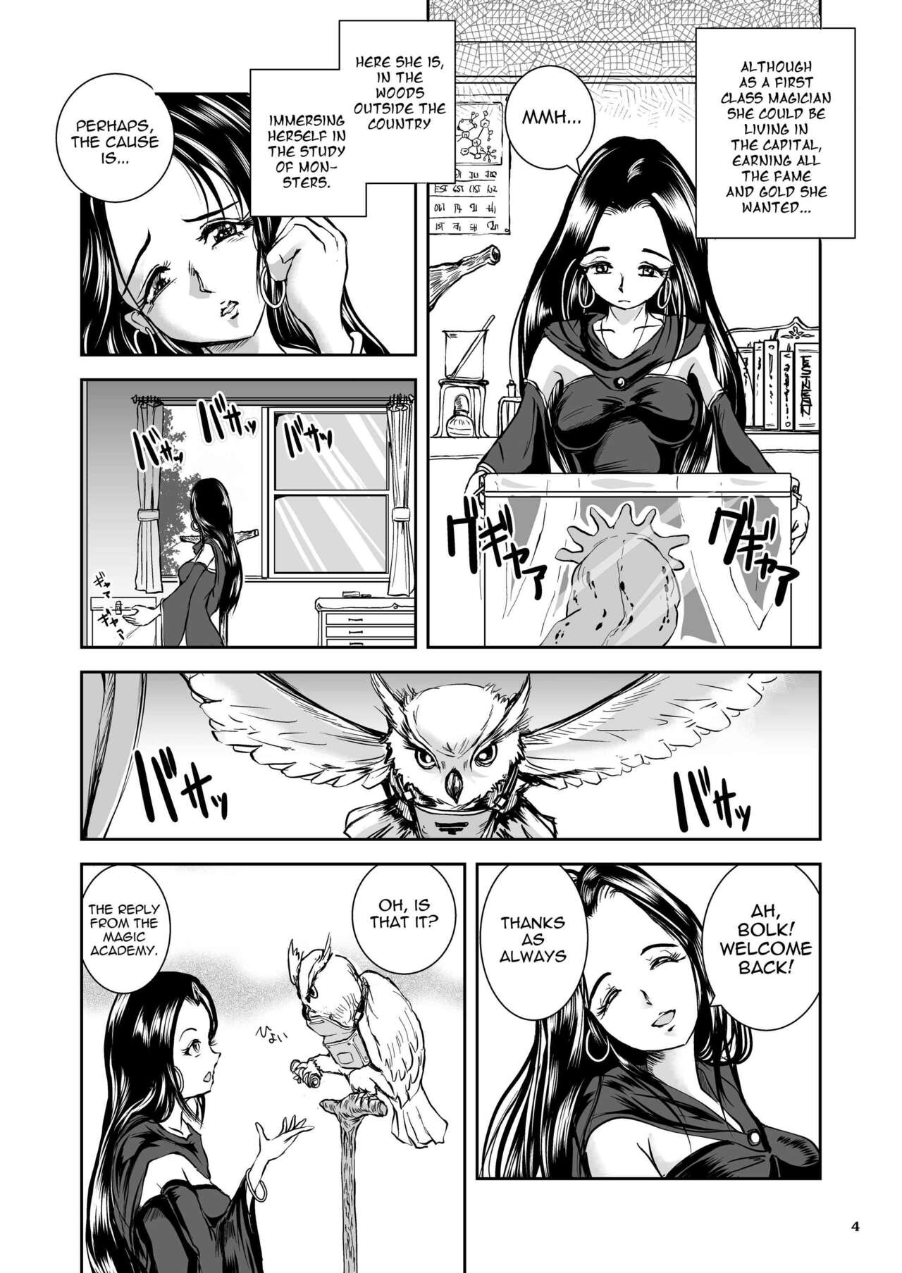 Parasitized Giant Slugs vs Sorceress of the Black Hair as Aura page 4 full