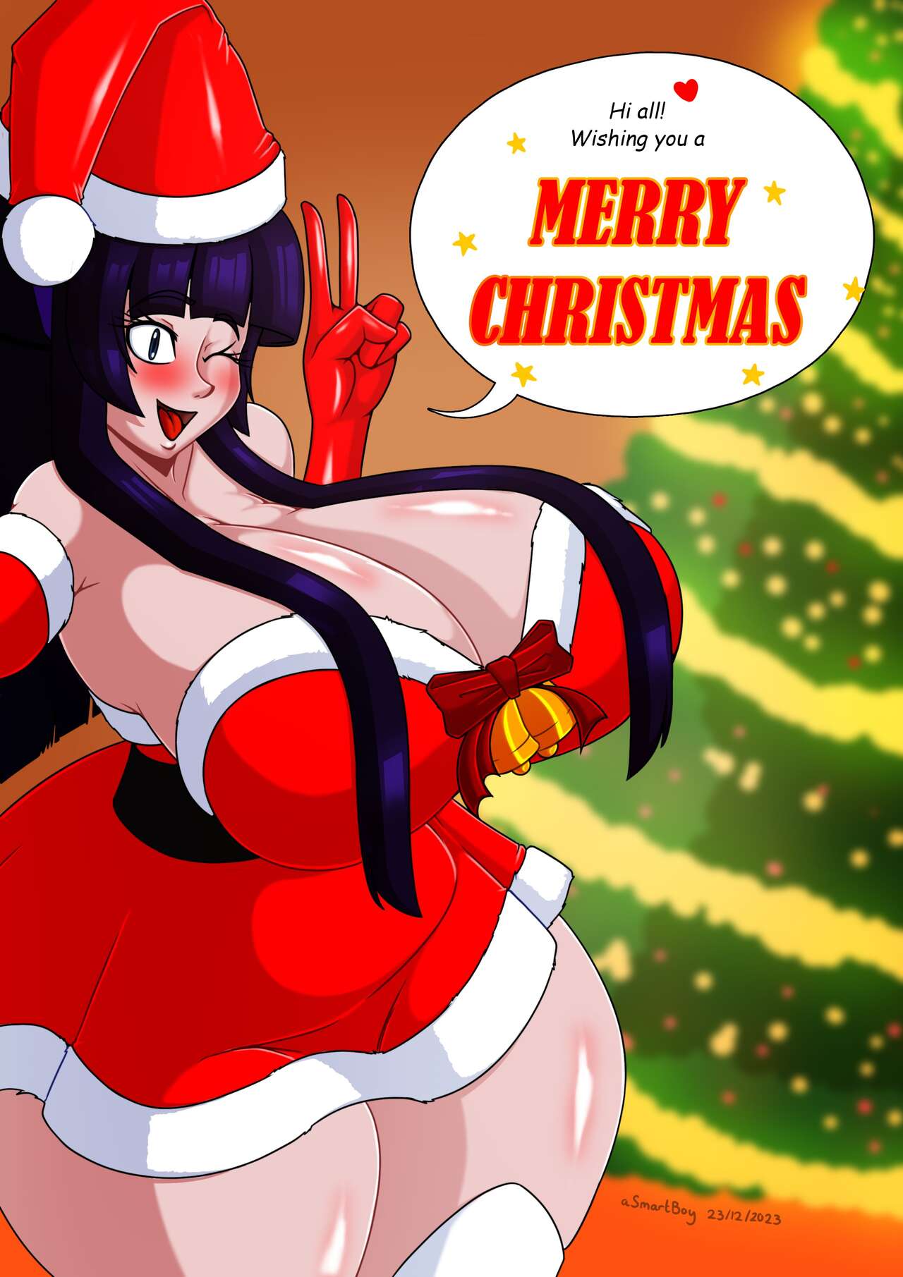 Cosplay Girl - Merry Christmas page 1 full