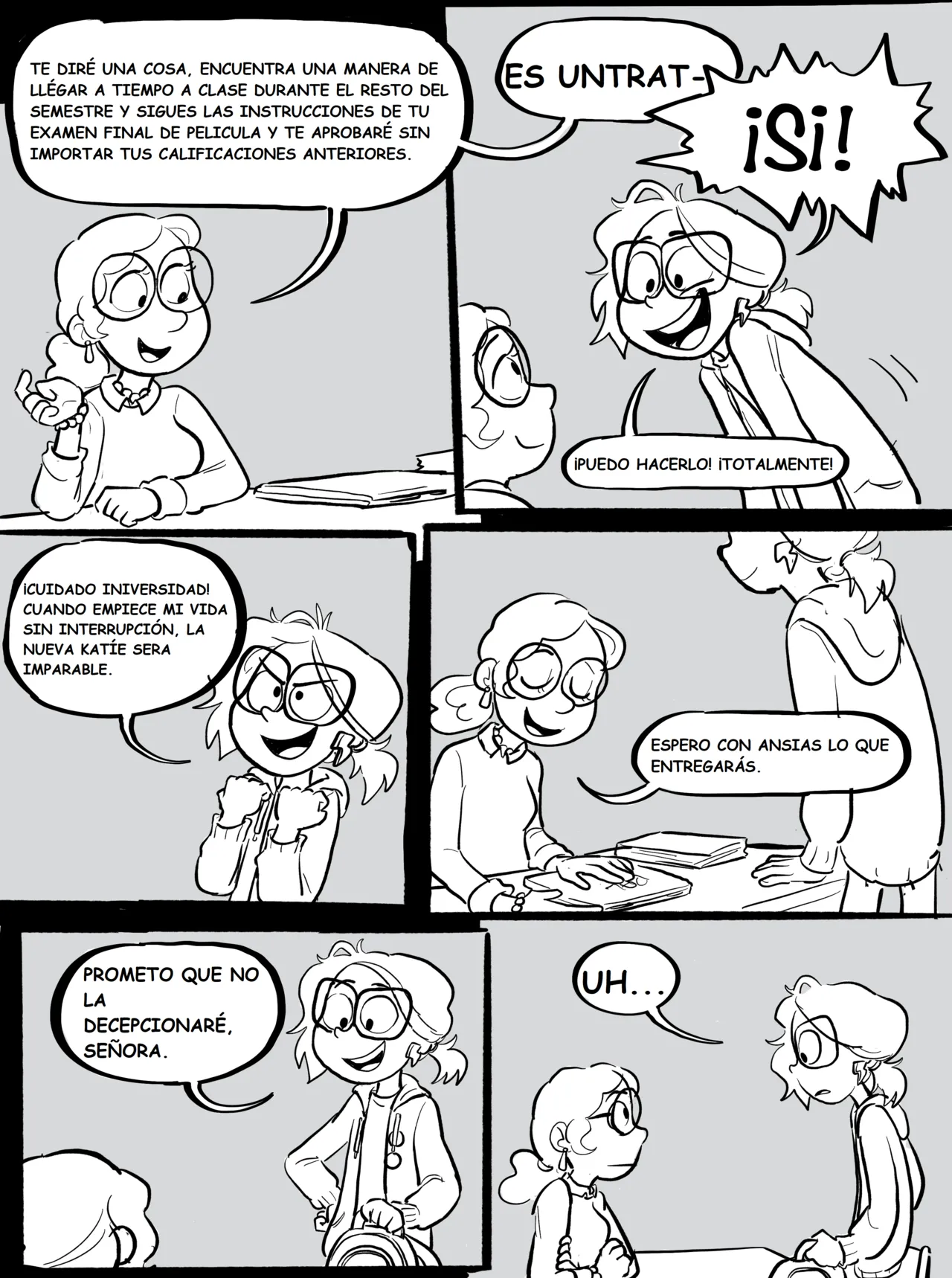 PolitePuppet/vee - Katie Mitchell page 8 full