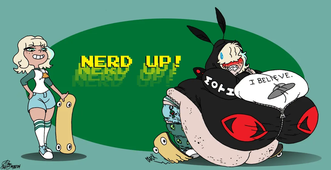 Nerd Up! page 6 full