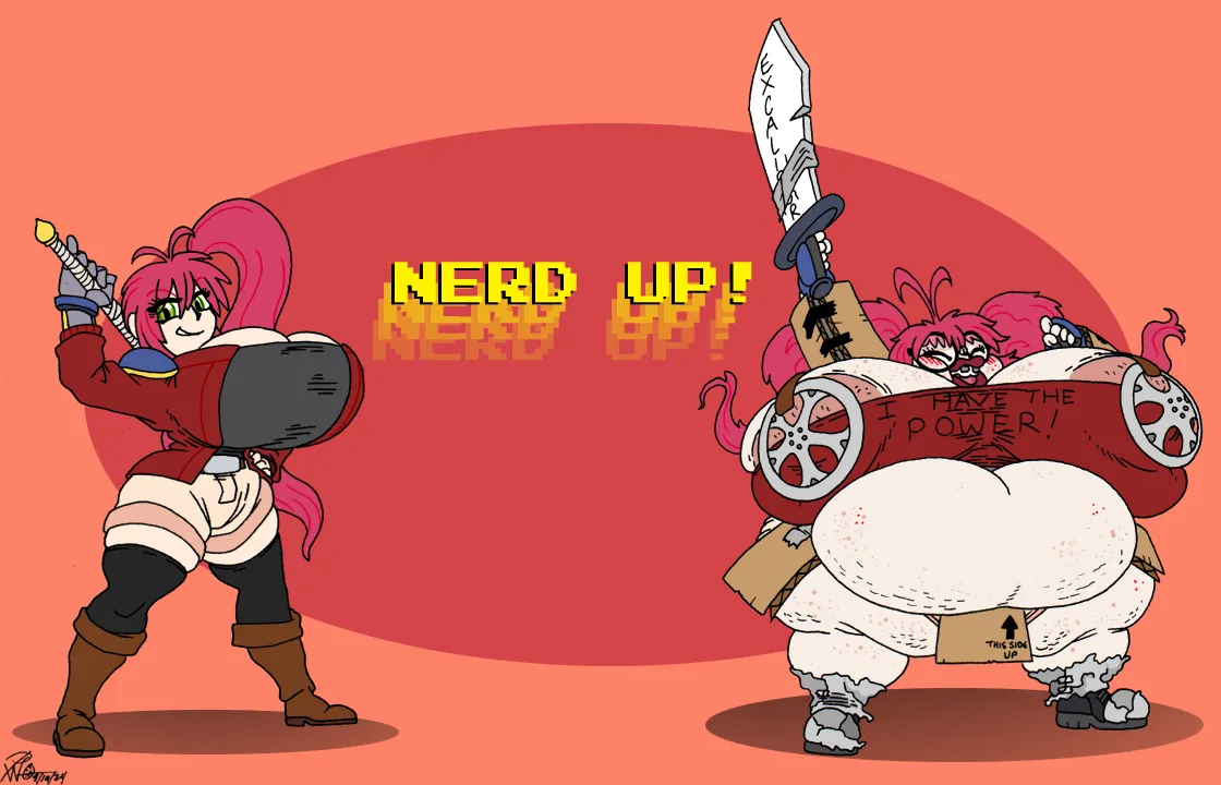Nerd Up! page 8 full